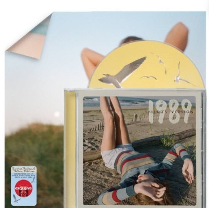 Taylor Swift-1989 Sunrise Boulevard Yellow Version Deluxe Poster Edition CD