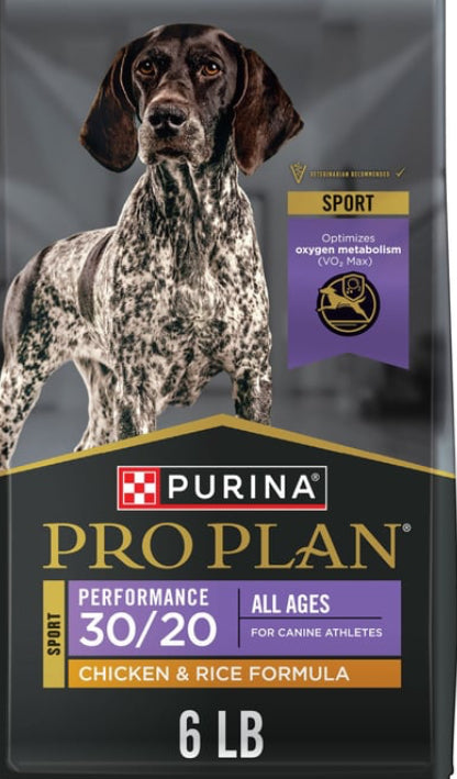 Pro Plan Dry Dog Food
Sport Performance 30/20
Formula