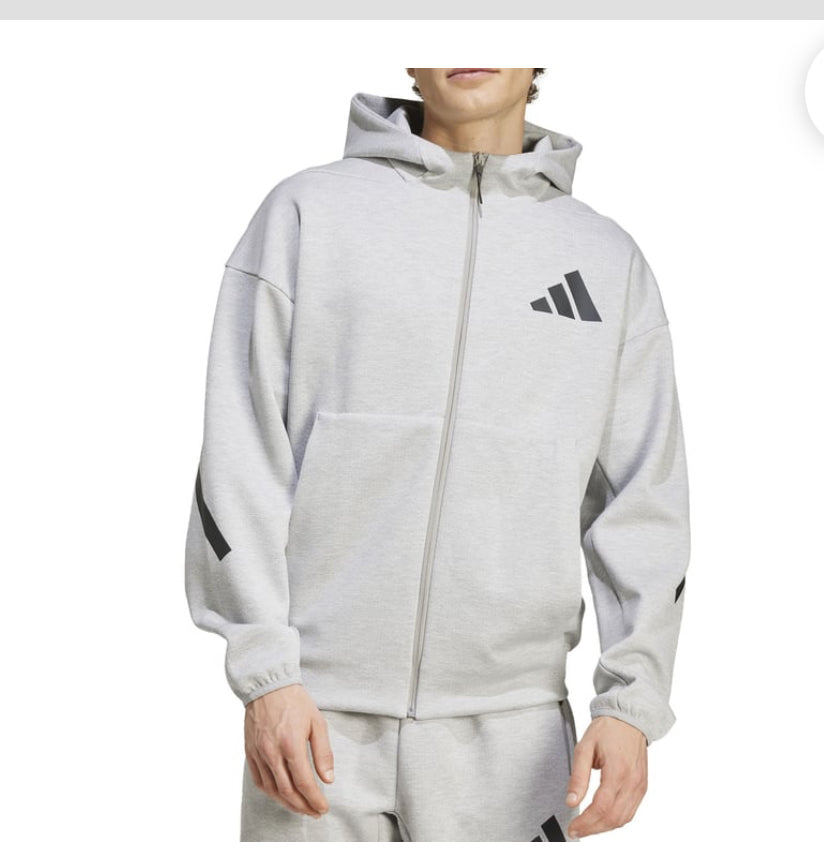 adidas Men's Z.N.E. Full-Zip Hooded Fleece Jacket