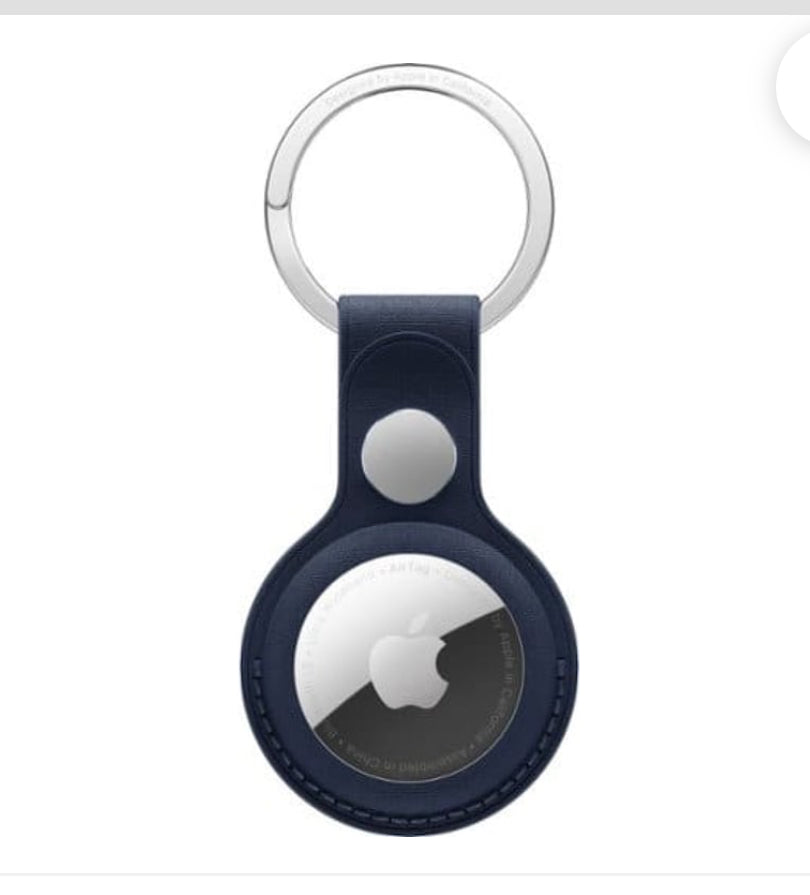 Apple FineWoven Key
Ring Black AirTag