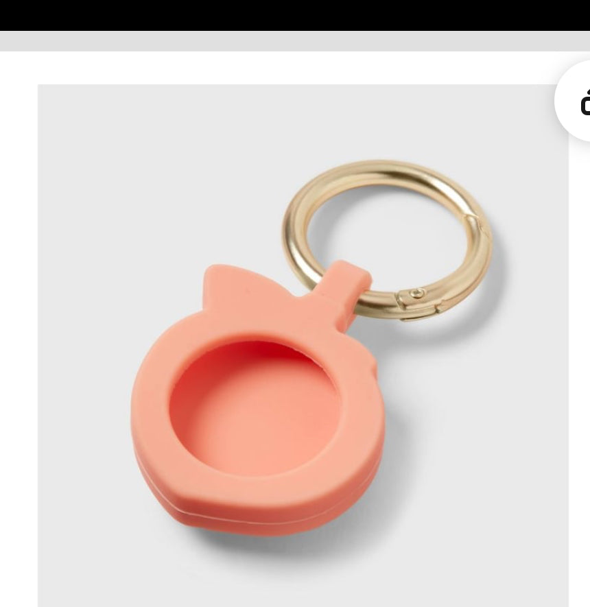 Apple Heyday Peach
AirTag Keychain
