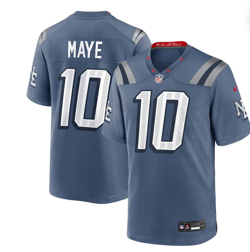 Nike ijumpman Men's New England Patriots Drake Maye #10
Alternate Red Game
Jersey