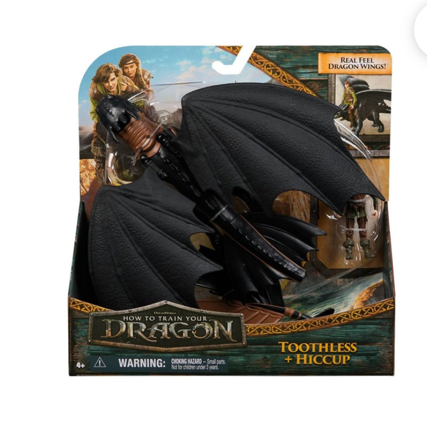 iTupac How to Train Your Dragon Viking and Toothless Action Figure