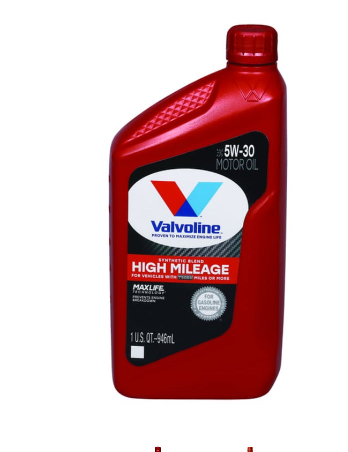 iKitKat Valvoline High Mileage Motor Oil (1qt)