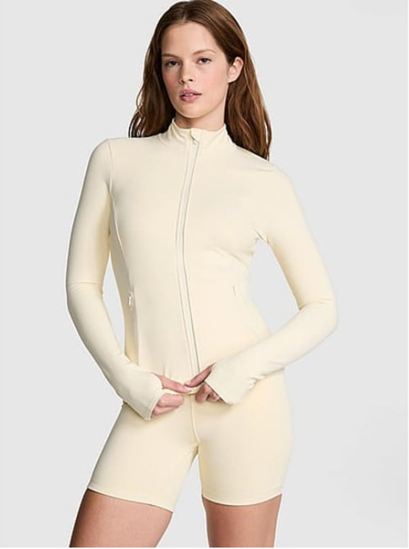 iKimK Pink Relay Full-Zip Jacket