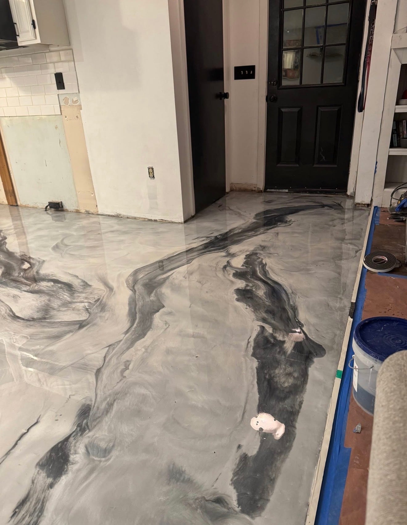 Concrete Metallic Epoxy Floor #1