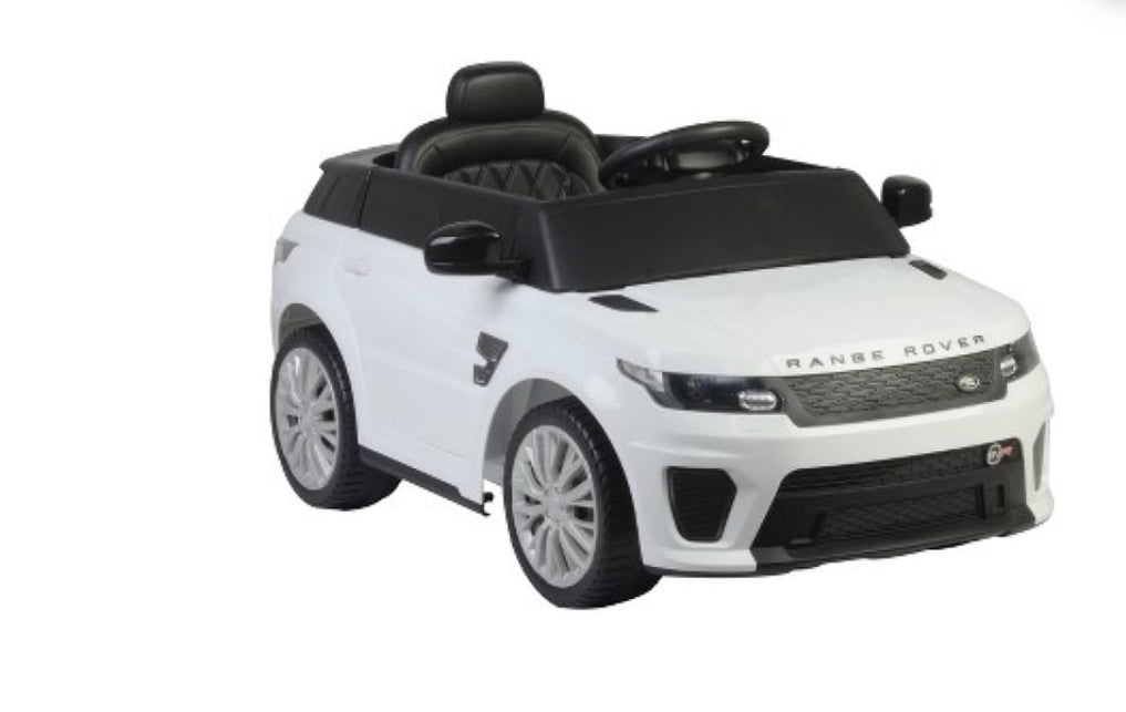 iTupac Best Ride on Cars 12 Volt Powered Range Rover White Ride on Toy