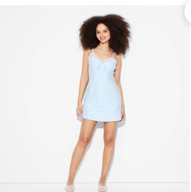 iKimK Wild Fable Women's Layed Mini Dress