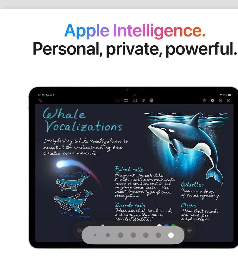 Apple - iPad Air M3 chip Built for Apple Intelligence Wi-Fi 128GB