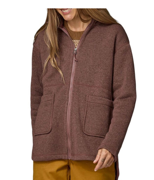 ikimk Patagonia Women's Dulsae Mauve Better
Sweater Oversized Fleece
Coat