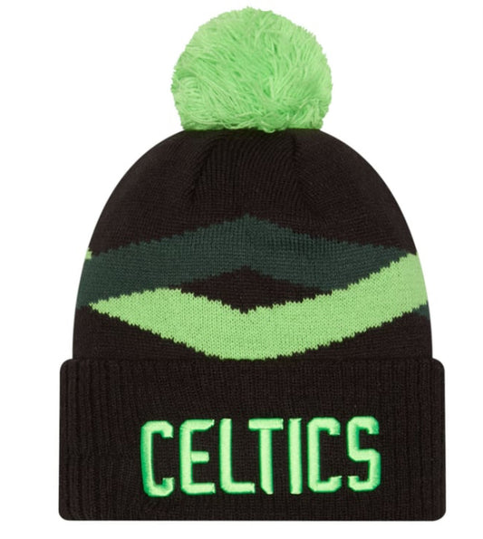 New Era Adults Black
2024-25 City Edition Boston Celtics Knit Hat
(One Size)