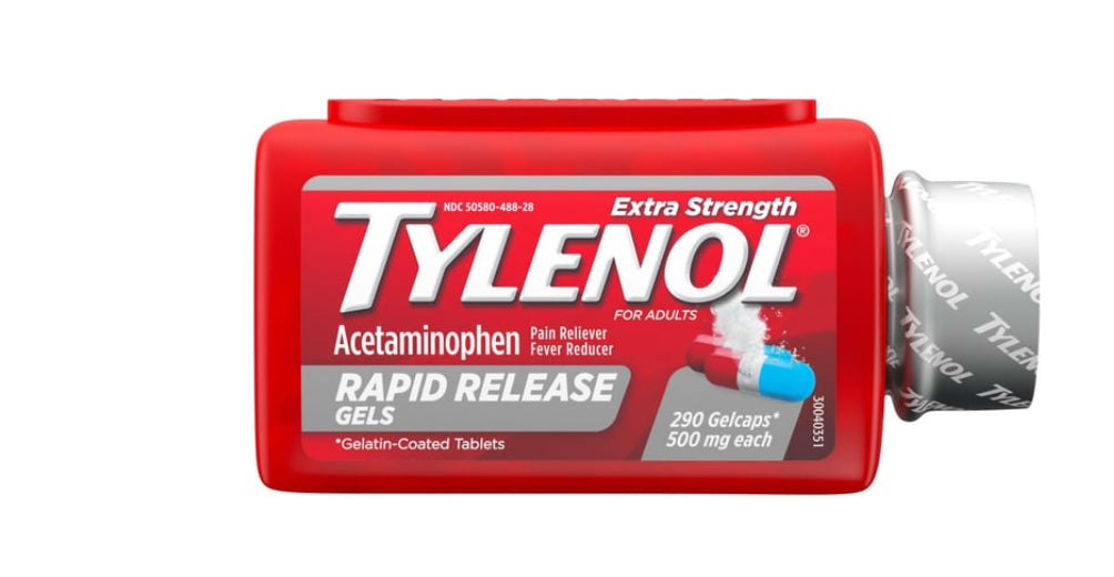 Tylenol Extra Strength Rapid Release 500 mg
Gel Caps (290 ct)