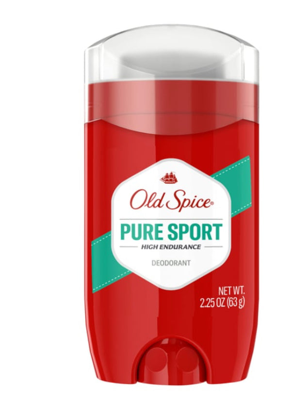 Old Spice Endurance Deodorant stick for Men Pure Sport (2.25oz)