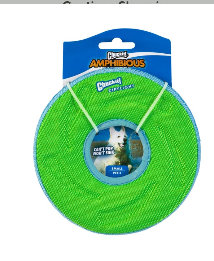 Chuckit! Zipflight Disc Dog Toy Small Assorted
Colors