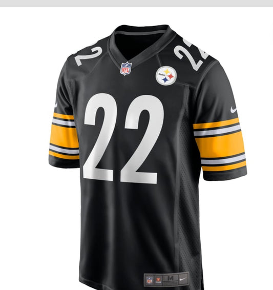 Nike Men's Pittsburgh
Steelers Najee Harris #22
Black Game Jersey L