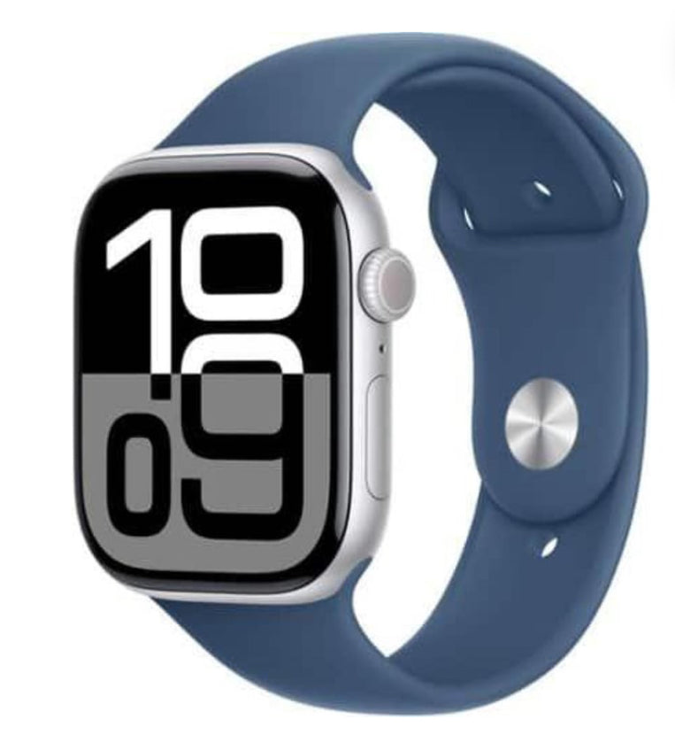 Apple Watch Series 10
GPS 46mm Medium & Aluminum Case with Black Sport Band