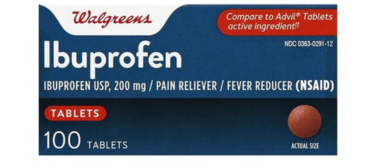 Walgreens Ibuprofen 200mg Tablets (100 ct)