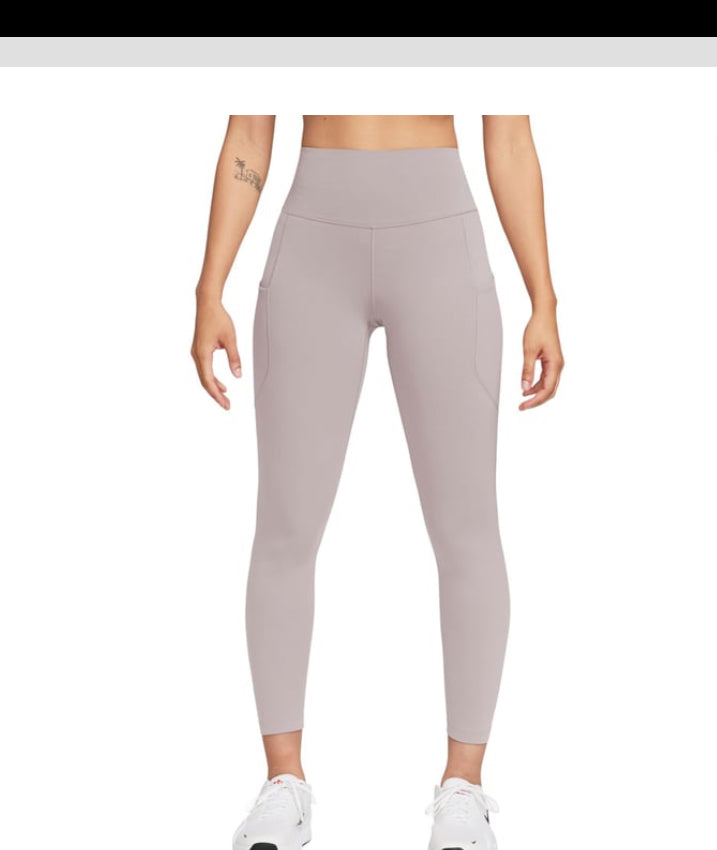 Nike Women'One High-Waisted
7/8 Leggings with
Pockets