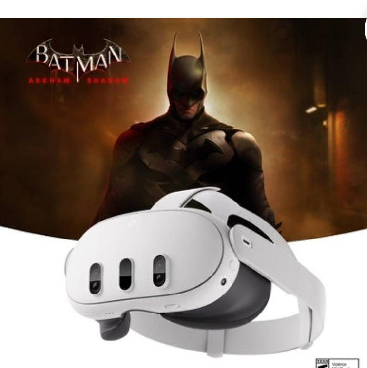 Meta Quest 3 512GB
Ultimate Mixed Reality Batman: Arkham Shadow & 3-Month Trial of Meta Quest+ Virtual Reality
Glasses