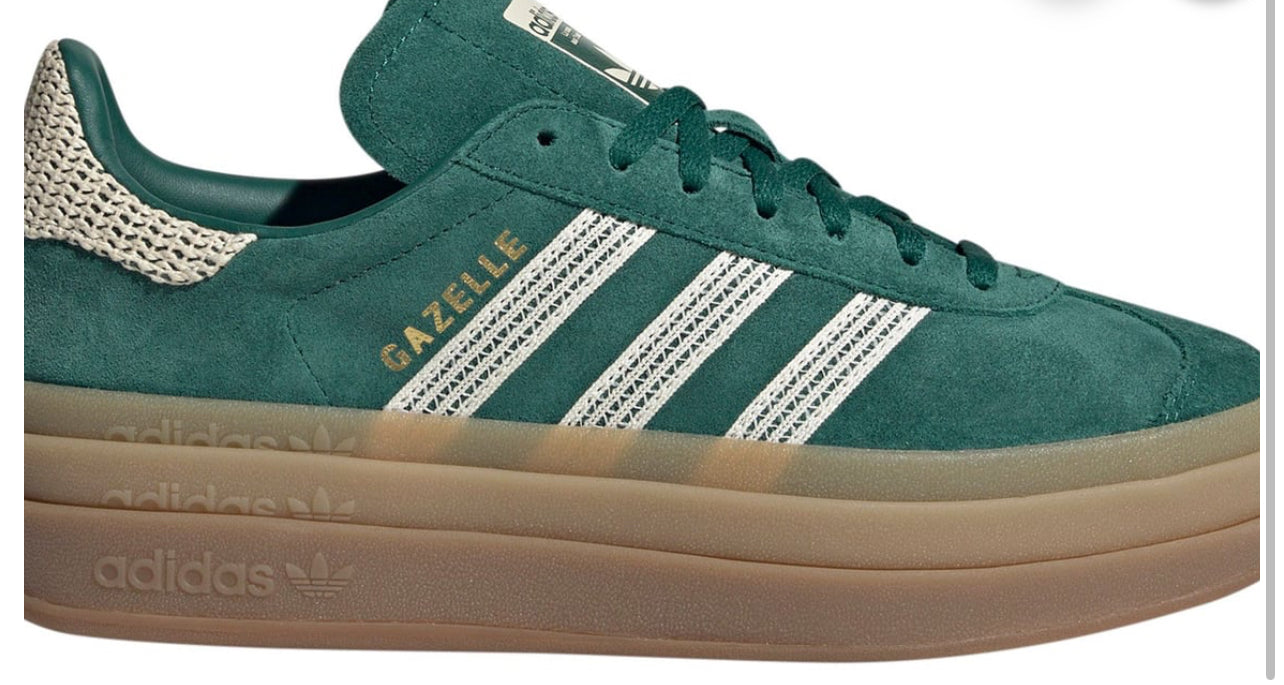 Adidas Women's Medium
B Multi-Color Original
Gazelle Bold Shoes