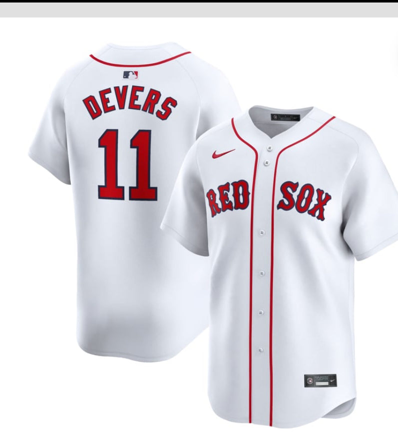 Nike Men's Boston Red
Sox Rafael Devers #11
White Limited Vapor
Jersey