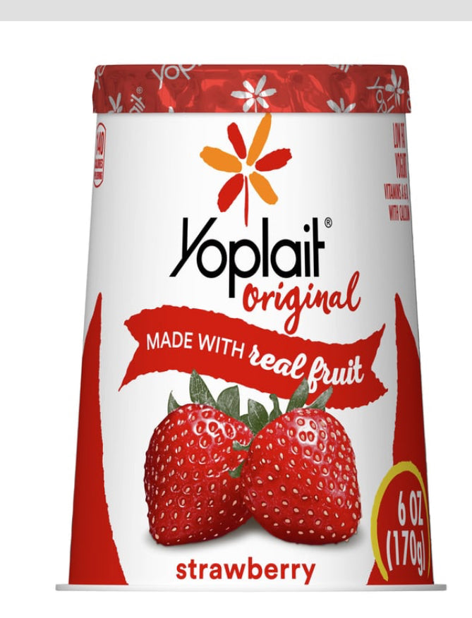 Yoplait Low Fat Original  Yogurt Cup