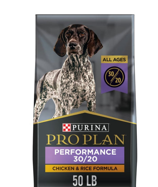 Purina Pro Plan High
Protein Sport
Performance 30/20
Formula Dry Dog Food