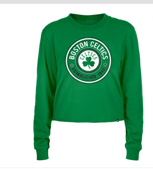 New Era Women's Green
NBA Boston Celtics OTC
Long Sleeve T-Shirt