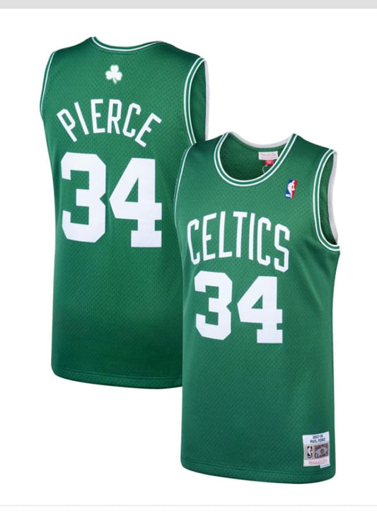 Mitchell & Ness Men's Green Boston Celtics
Paul Pierce #34
Swingman Jersey