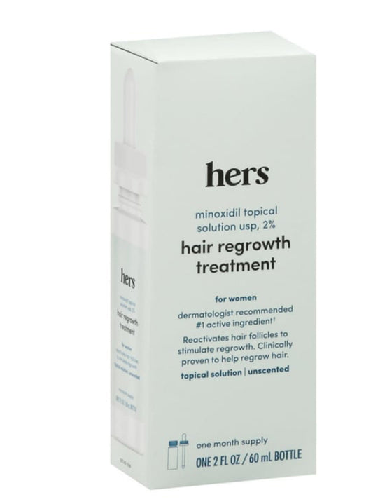 hers Hair Regrowth
Treatment (2 oz)