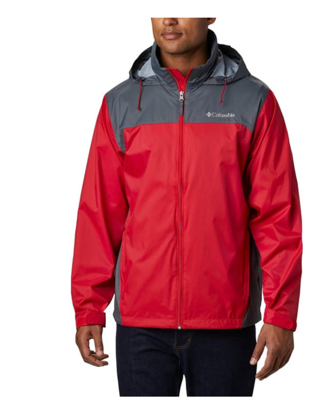 Columbia Men's
Glennaker Lake Rain
Jacket Mountain
Red Graphite