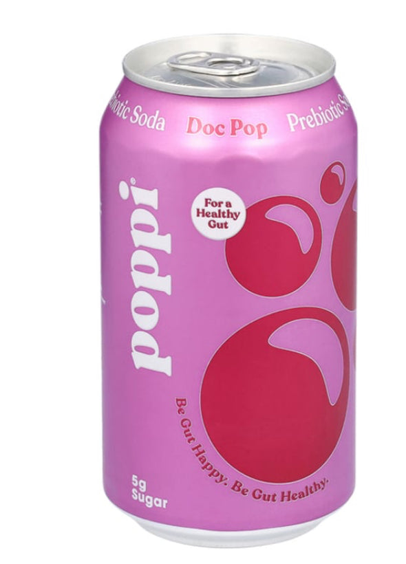 Poppi Doc Pop Prebiotic Soda Can