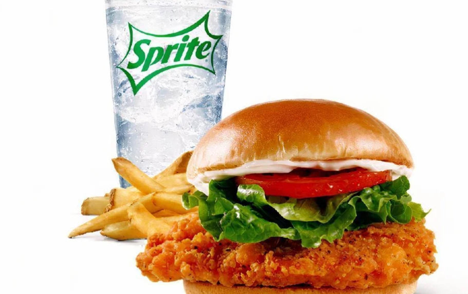 iWendys Spicy Chicken Sandwich Combo