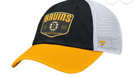 Fanatics Adult Black NHL
Boston Bruins One Time Structured Adjustable
Hat (One Size)