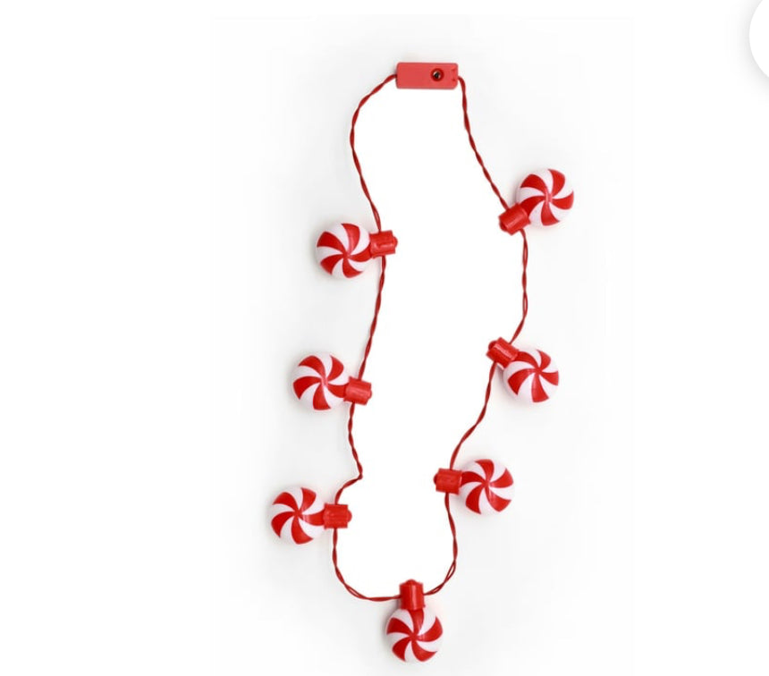 Peppermint Candy Necklace