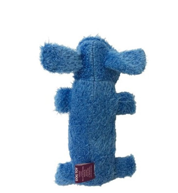 Multipet 6" Loofa the Original Blue Dog Toy