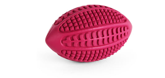 Leaps & Bounds Assorted
Rubber Football Small
Dog Toy