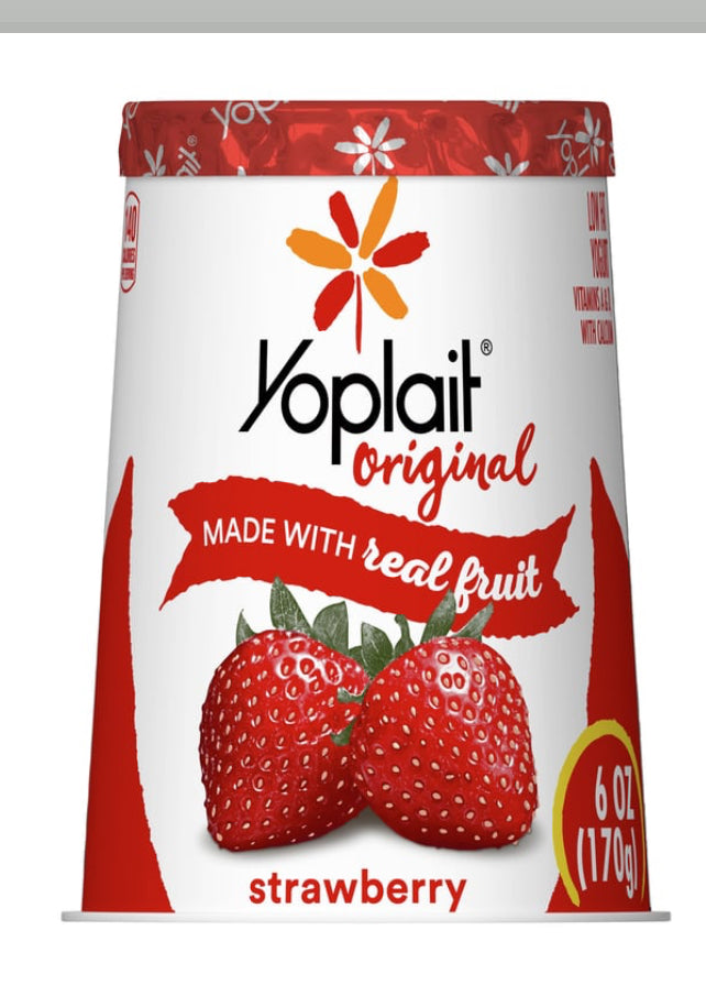 Yoplait Low Fat Original  Yogurt Cup