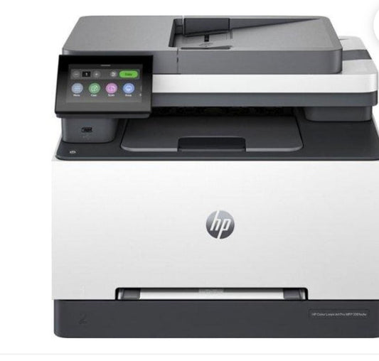 HP LaserJet Pro MFP
3301sdw Wireless Color All-in-One White Laser
Printer