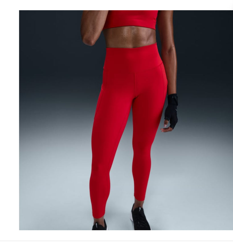Nike Women'One High-Waisted
7/8 Leggings with
Pockets