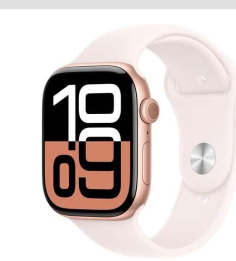 Apple Watch Series 10
GPS 46mm Medium & Aluminum Case with Black Sport Band