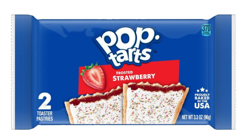 Pop Tarts StrawBerry Frosted (2ct)