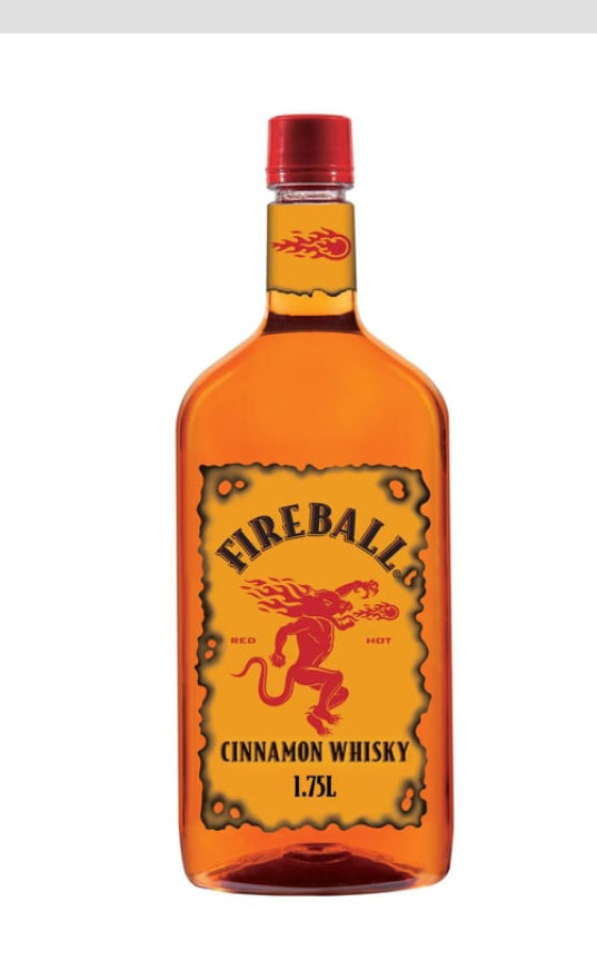 Fireball Red Hot
Cinnamon Whisky Plastic
Bottle