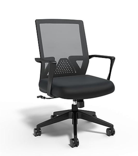 Staples Black Cartwright Ergonomic Fabric Swivel
Task Chair ST62400