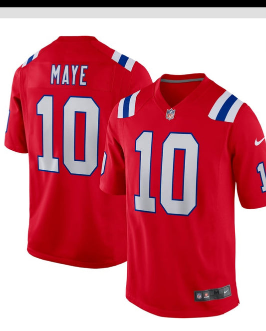 Nike ijumpman Men's New England Patriots Drake Maye #10
Alternate Red Game
Jersey