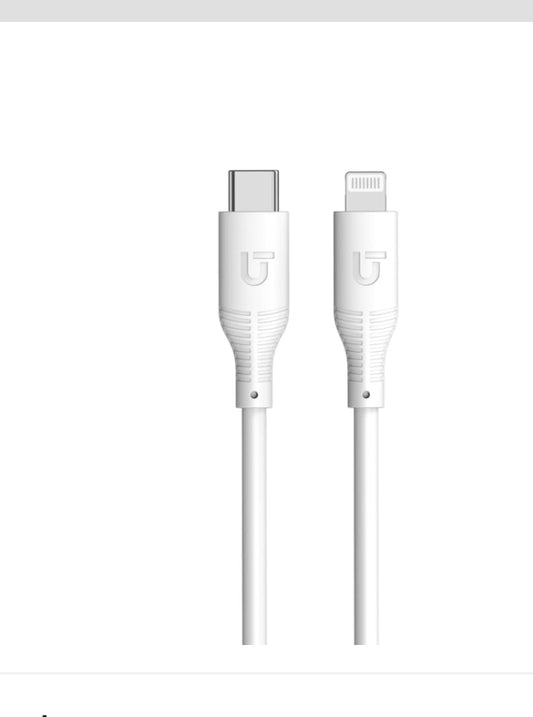 Utilitech Lightning Usb-C
4' White Cable