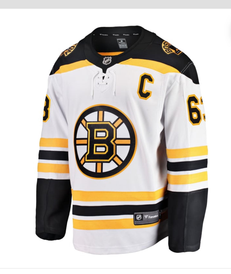 Fanatics ijumpman Men's Black
Boston iBruins Brad
Marchand NHL #63
Home Breakaway Replica
Jersey