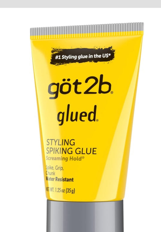 Gotzb Glued Screaming Hold Styling Spiking Glue Water-Resistant (1.25 fl oz)