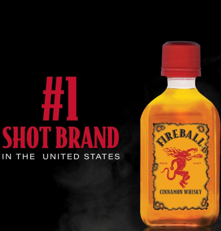 Fireball Red Hot
Cinnamon Whisky Plastic
Bottle