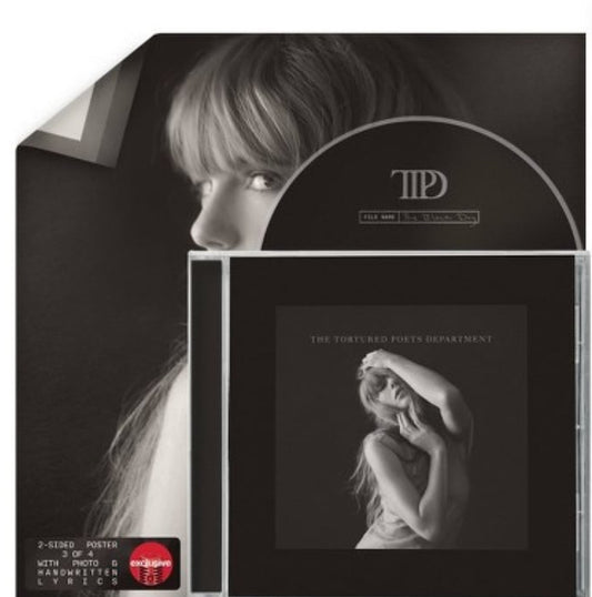 Taylor Swift- Tortured Poets Department + Bonus Track the Black Dog Cd and Vinyl